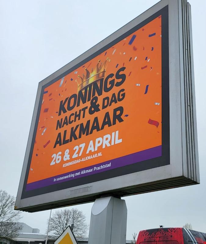 Billboard koningsdag campagne 2023
